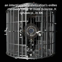 “an interplanetary civilization’s entire memory vault in outer space, in 4K”