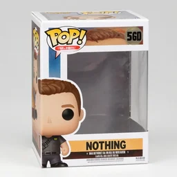 A funko pop of nothing, the box is empty