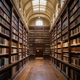 classical library, trinity college, ohtori academy, interior