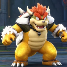 screenshot of bowser as a final boss in final fantasy vii : remake ( 2 0 2 0 )