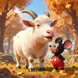 epic professional digital art of 🐄🐭🍁!!!!!!!!!!, best on artstation, cgsociety, wlop, cosmic, epic, stunning, gorgeous, much detail, much wow, masterpiece W 1024