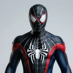spider-man in the symbiote suit, 4k realistic photo