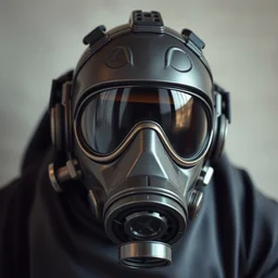 a scifi gasmask, hyper realistic, detailed, future, intergalactic,