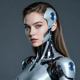 portrait_photo_of_a_stunningly beautiful cybernetic maiden, hyper detailed by Annie Leibovitz, Steve McCurry, David Lazar, Jimmy Nelsson, professional photography