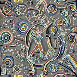 native dancing neon carnival