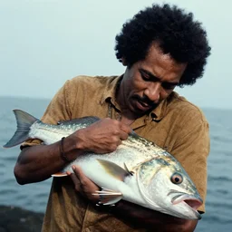 john coltrane snuggling an angler fish