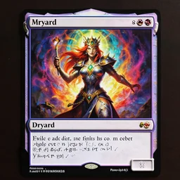 magic the gathering card of a dryard, artgem, vibrant colors, highly detailed, dramatic lighting, 8 k, trending on artstation, very coherent