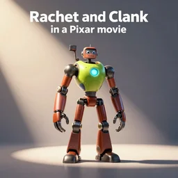 “ Ratchet and clank in a Pixar movie”