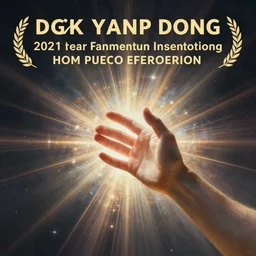 the hand of God reaching a human, ethereal concept Art, HDR