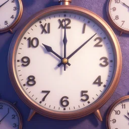 a poster of a pixar's movie about clocks, high definition, trending on artstation