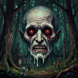 digitized hellscape blitzkrieg pixel hellscape psychadelic nightmare elderly wicked morphing creepy faces drooping melting morphing in the face forest horrifying face forest horror art junji ito pennington sibylla merian james gurney artgerm bilibin malevich zorn dahl harris rocha shinkawa apophasis dzo deepdream