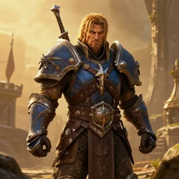 a beautiful photo realistic still image of stormwind from the warcraft movie, warm colors, by greg rutkowski, trending on artstation, masterpiece,