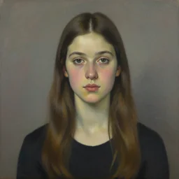 a portrait of a pretty young lady by aaron douglas