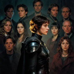 film camera : masterpiece medium shot side profile portrait by thomas blackshear, imogen poots as a galactic templar, matte painting, extremely emotional, cinematic moody colors, poster by hsiao ron chen, ilya kuvshinov, magali villeneuve, artgerm, jeremy lipkin and michael garmash and rob rey, christophe vacher