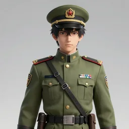 Chen from Touhou as Command and Conquer GLA officer ,highly detailed , 4K , raytraced , digital drawing, 4k, HDR, smooth, sharp focus, illustration, Anime wallpaper, intricate ,trending on artstation