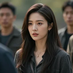 she got a lot of pretty, pretty boys,, highly detailed, sharp, cinematic, 8 k,