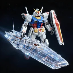 Gundam Warship in Space, Glass