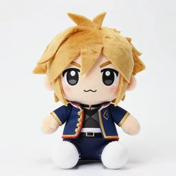 Sora kingdom hearts plush