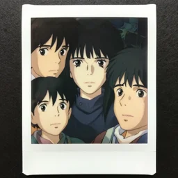 a polaroid full body portrait of pieck, finely detailed features, closeup at the faces, perfect art, gapmoe yandere grimdark, trending on pixiv fanbox, painted by greg rutkowski makoto shinkai takashi takeuchi studio ghibli, akihiko yoshida,