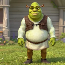 leo messi as shrek