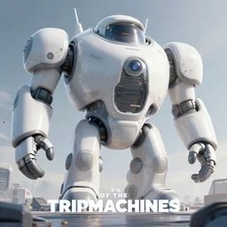 a movie poster, tinvasion of the tripmachines, realistic digital art, 3 d render of a huge futuristic steampunk machine generator inside a steampunk machinery, 8 k, fluorescent colors, halluzinogenic, multicolored, exaggerated detailed, unreal engine