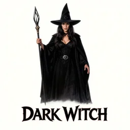movie poster for dark witch, 1 9 8 0 s