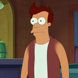 film still of real life professor farnsworth in the futurama scifi movie, 4 k