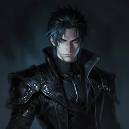jalexander masson, final fantasy, darkwave, darksynth character portrait, sharp, digital matte painting, art by luis royo, greg rutkowski, wlop, dramatic lighting, trending on artstation