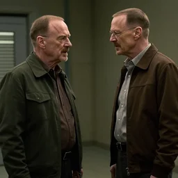 saul goodman talking to heisenberg, cinematic, 4 k - - width 1 0 2 4