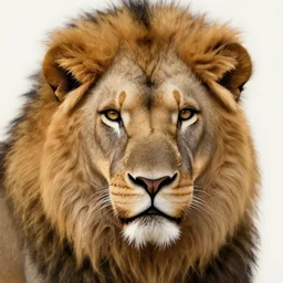 a detailed lion portrait, by victo ngai and greg rutkowski, digital art, realistic painting, very detailed, trending on artstation
