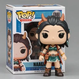 naga waifu funko pop, photorealistic, highly detailed