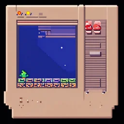8 - bit game, platformer, side scroll, nes, pixelated