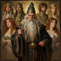 an old wizard, d & d, fantasy, portrait, highly detailed, digital painting, artstation, concept art, sharp focus, illustration, art by artgerm and greg rutkowski and magali villeneuve and alphonse mucha, lucas graciano, digital art, steve argyle, peter mohrbacher, davi blight, orientalism and bouguereau and zdzislaw beksinski