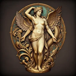 long full shot, lomography portrait of aphrodite, seductive and powerful, detailed intricate illustration, digital art, by greg rutkowski, by loish, complementing colors, trending on artstation, hd, 4 k, deviantart, tele photo lens, centered, sigma 5 0 0 mm f / 5