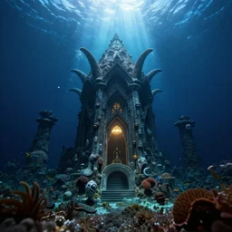 underwater kingdom, dramatic lighting, 4 k picture