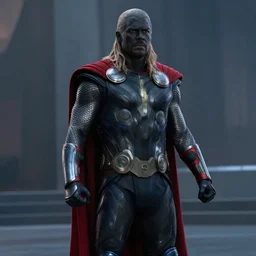 Black Thor, Avengers end credits movie still, cinematic