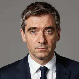 a very detailed portrait of rowan atkinson, art by michelangelo