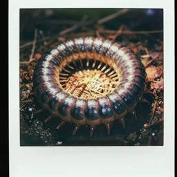 polaroid of a human centipede