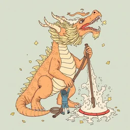album cover of vacuum cleaning dragon by akihiko yoshida
