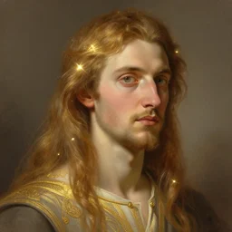 portrait of an italian artist, intricate, elegant, glowing lights, highly detailed, digital painting, artstation, concept art, smooth, sharp focus, illustration, art by wlop, mars ravelo and greg rutkowski