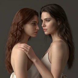 3 d photo - realistic 3 / 4 romantic portrait of a goddess by irakli nadar and alena aenami, octane render