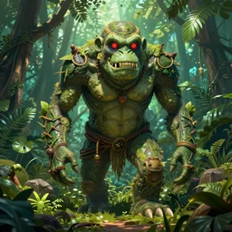 Jungle Golem by Eng Kilian
