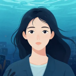 ( ( dither ) ), editorial illustration portrait of a city underwater, colorful modern, roger broders, hein schulz neudamm, ( ( giuseppe riccobaldi ) ), volumetric, dynamic pose, detailed, matte print, muted color, lomography, dramatic lighting, ( ( risograph ) )