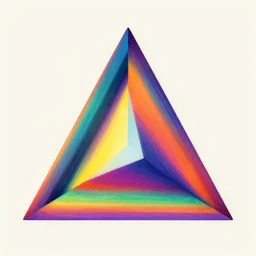 🛰 🌈 🕳 geometric abstract triangle