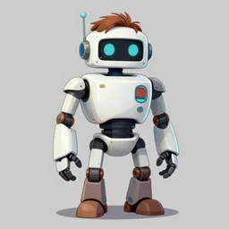 Norm MacDonald as a robot, concept character, trending on artstation