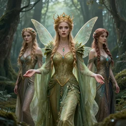 Queen of the fae. Fairy people. A fairy Queen. By Richard Brooks. By Anna Podeworna. Jordan Grimmer. Cgsociety.