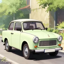 trabant initial d, anime art