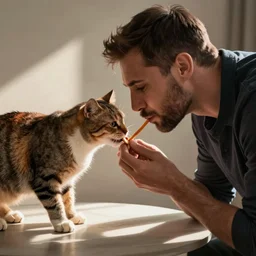 a tmz photo of steve buscemi eating a cat