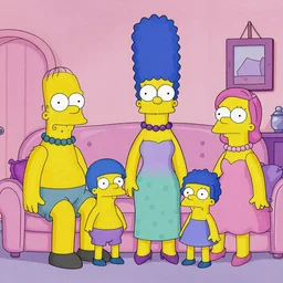 marge simpson and her new family from berserk drawn by kubo tite