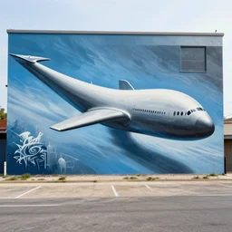 supersonic as graffiti mural by lee, masterpiece, trending on artstation